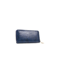 Blue Women's Wallet con cremallera
