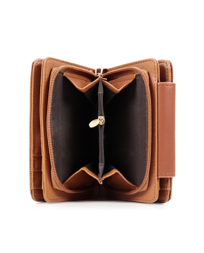 Camel Wallet de Mujeres Pequeñas
