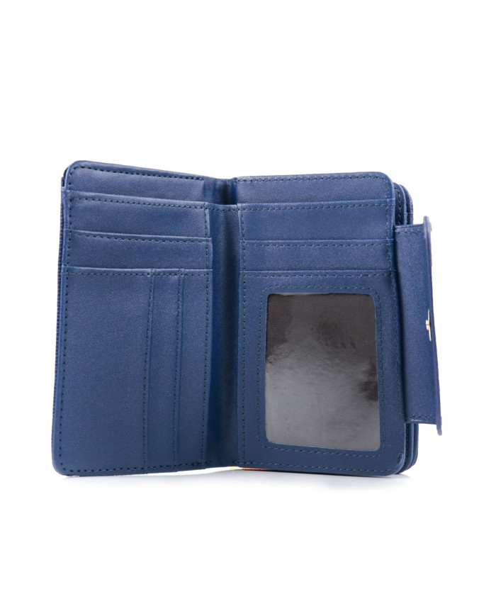 Carteira Azul Feminina Pequena