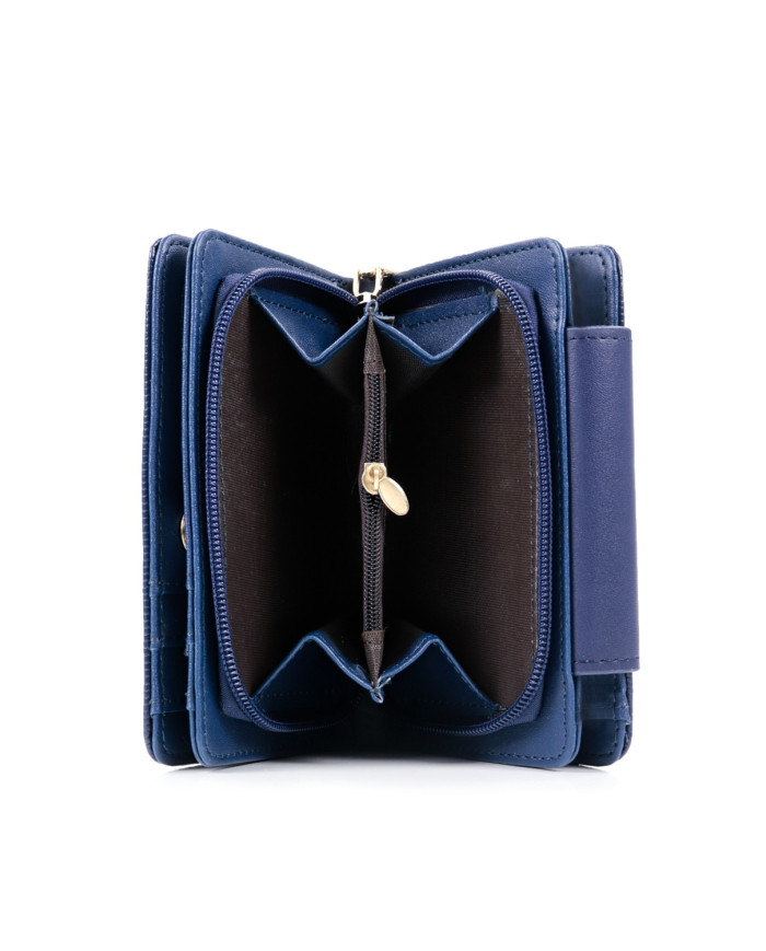 Small Women's Blue Wallet