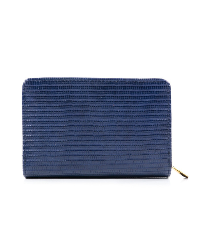 Small Women's Blue Wallet