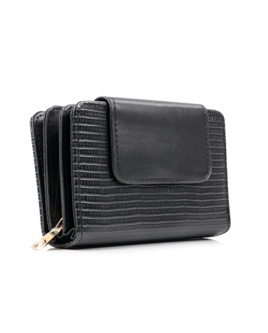 Small Women's Black Wallet