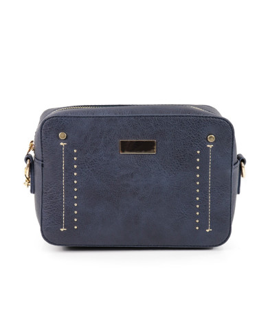 Funda azul con Strap Stripe con cadena