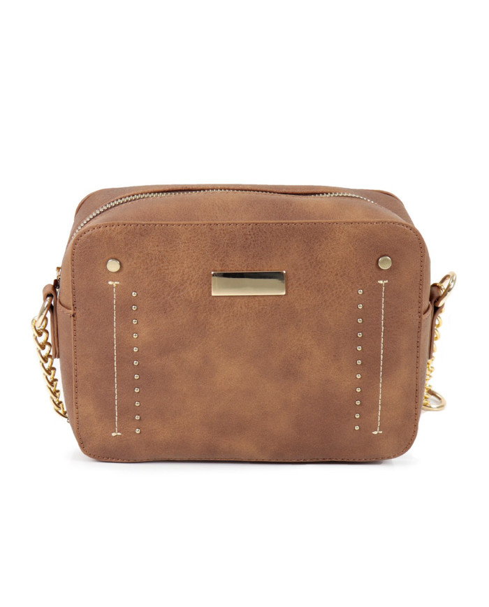 Camel Case with Strap Strap with Chain