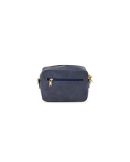 Blue case with Strap Stripe with Chain