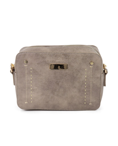 Taupe case with Strap with Chain