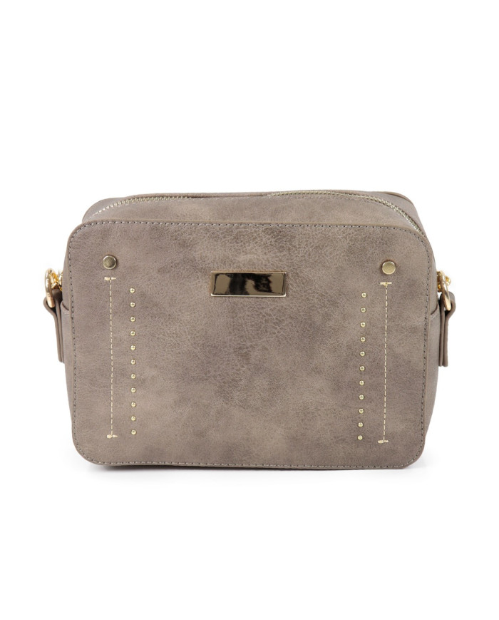 Taupe case with Strap with Chain