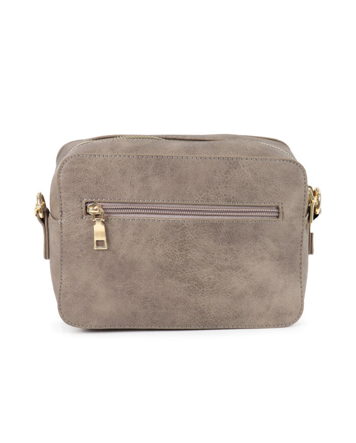 Taupe case with Strap with Chain