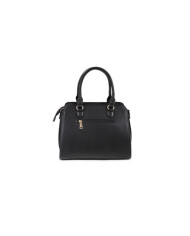 Double Handle Women's Black Suitcase