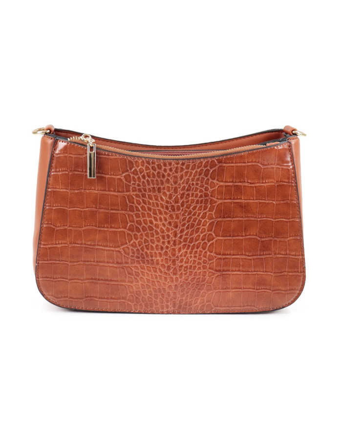 Mala Camel de Mulher de Fechos Oval