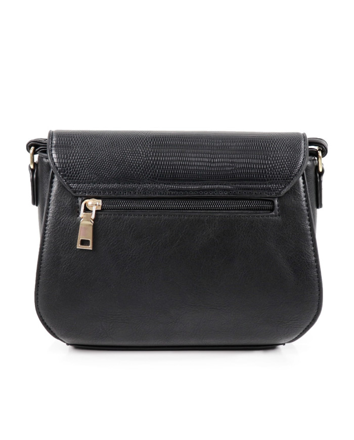 Lady's Bag in Black with Strap Tiracolo