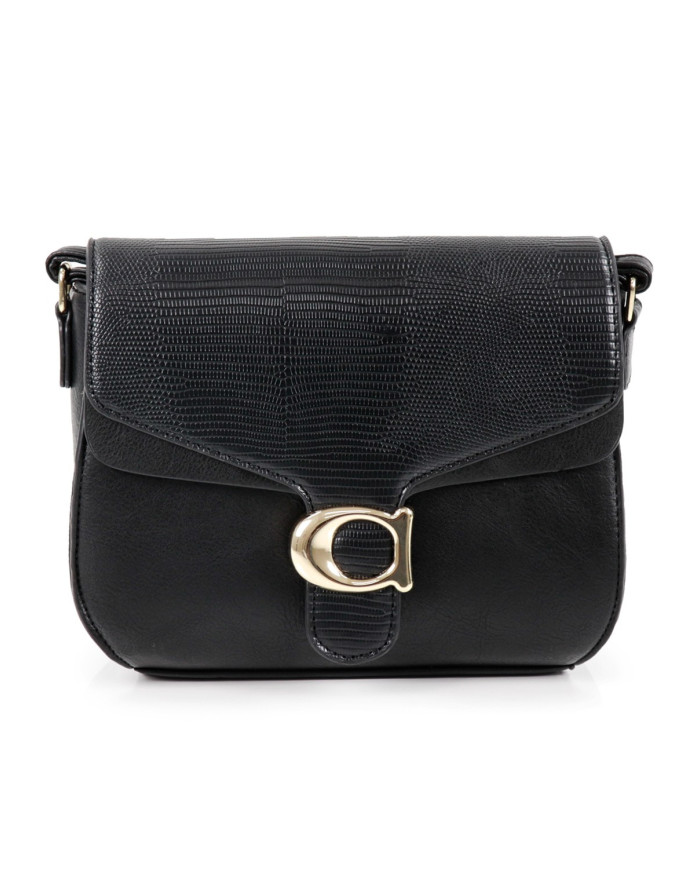 Mala de Senhora em Preto com Alça Tiracolo