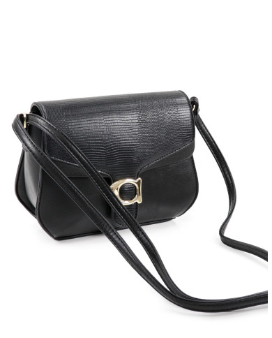 Bolsa de Lady en negro con tiracolo