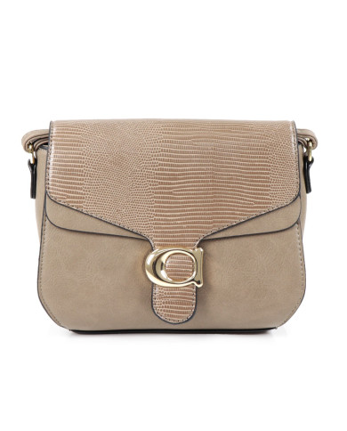 Ladies' case in Taupe with Strap Tiracolo