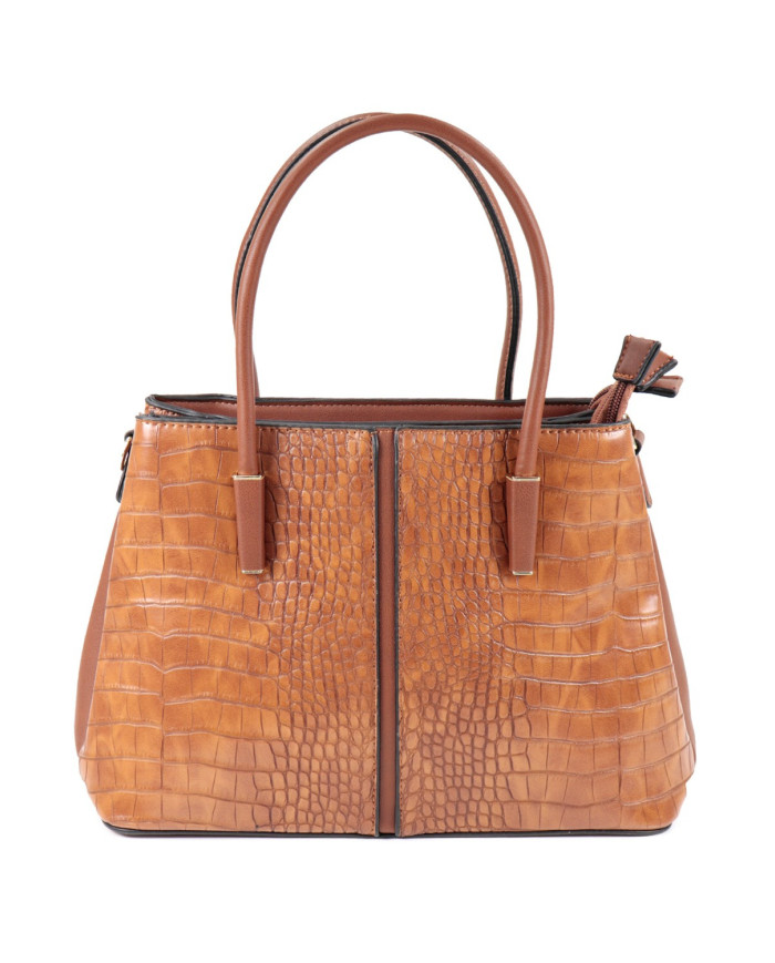 Bag Shopper Camel de Senhora