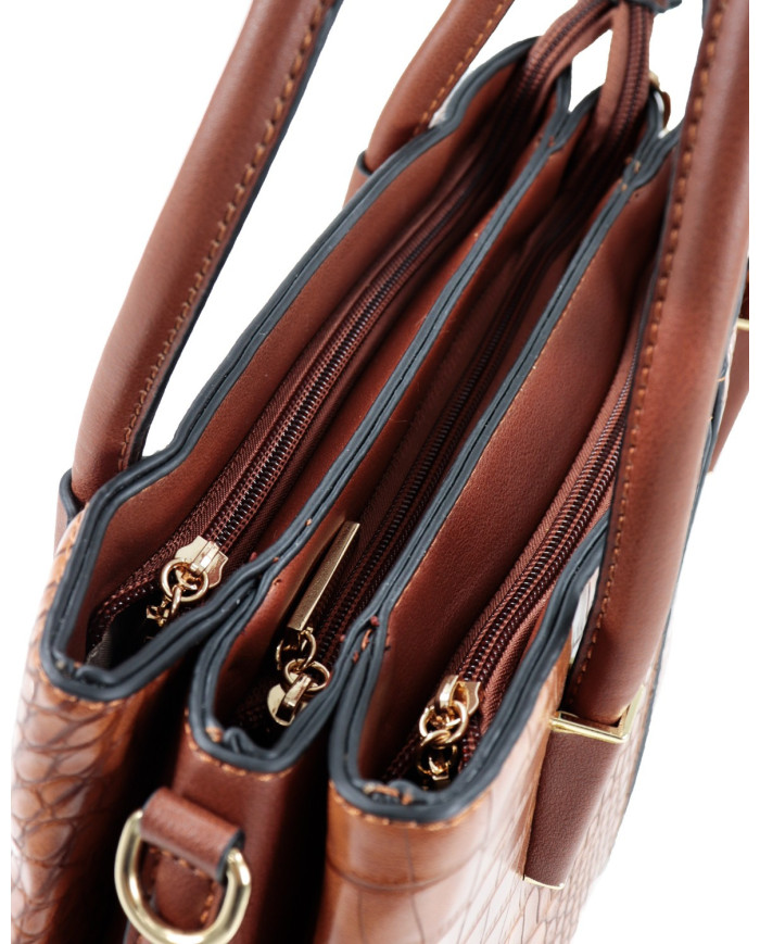 Bag Shopper Camel de Senhora