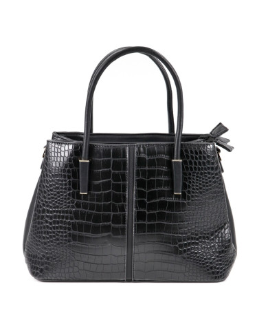 Mala Shopper Preta de Senhora