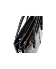 Mala Shopper Preta de Senhora