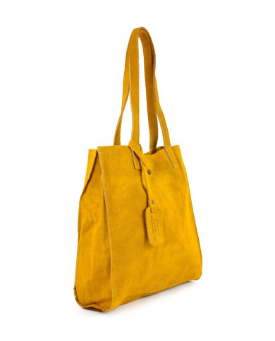 Tote Bag Yellow Female in Skin