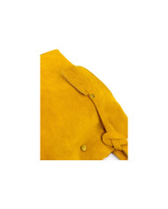 Mala Tote Bag Feminina Amarela em Pele