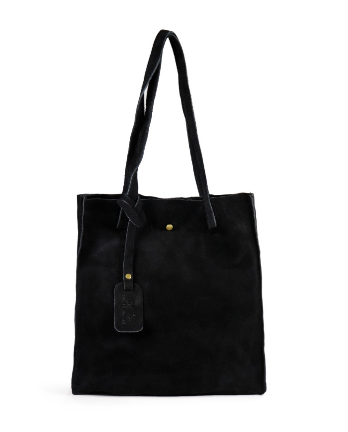 Women's Tote Bag Black Leather Bag