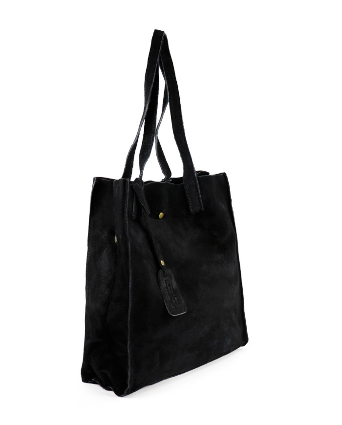 Women's Tote Bag Black Leather Bag