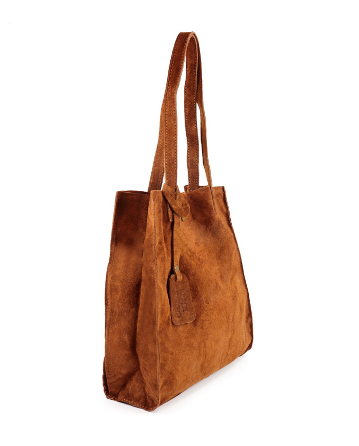 Tote Bag Women's Cognac in Skin