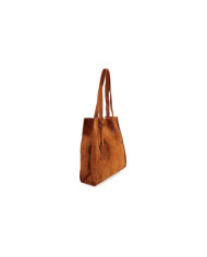 Mala Tote Bag Feminina Cognac em Pele