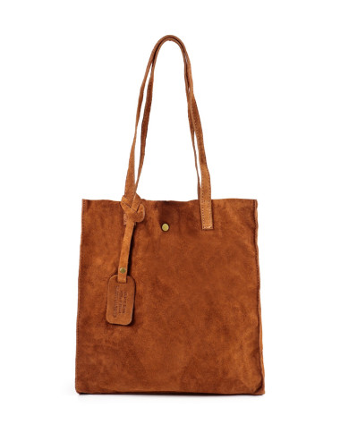 Tote Bag Women's Cognac in Skin