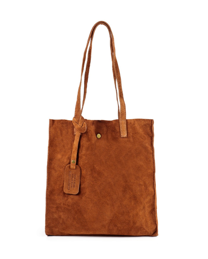 Tote Bag Women's Cognac in Skin
