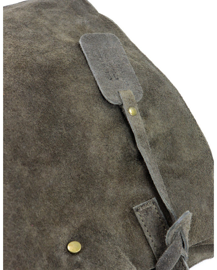 Mala Tote Bag Feminina Kaki em Pele