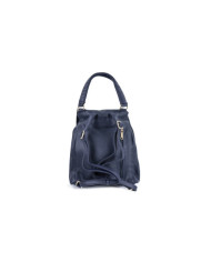 Women's Blue Backpack with Hand Strap