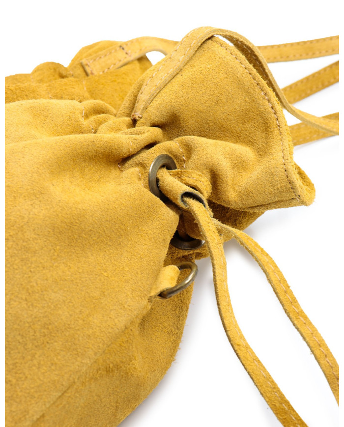 Bolsa de mostaza tipo bolsa de mujeres