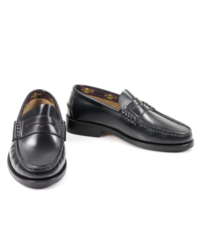 Mocassins de Homem em Preto