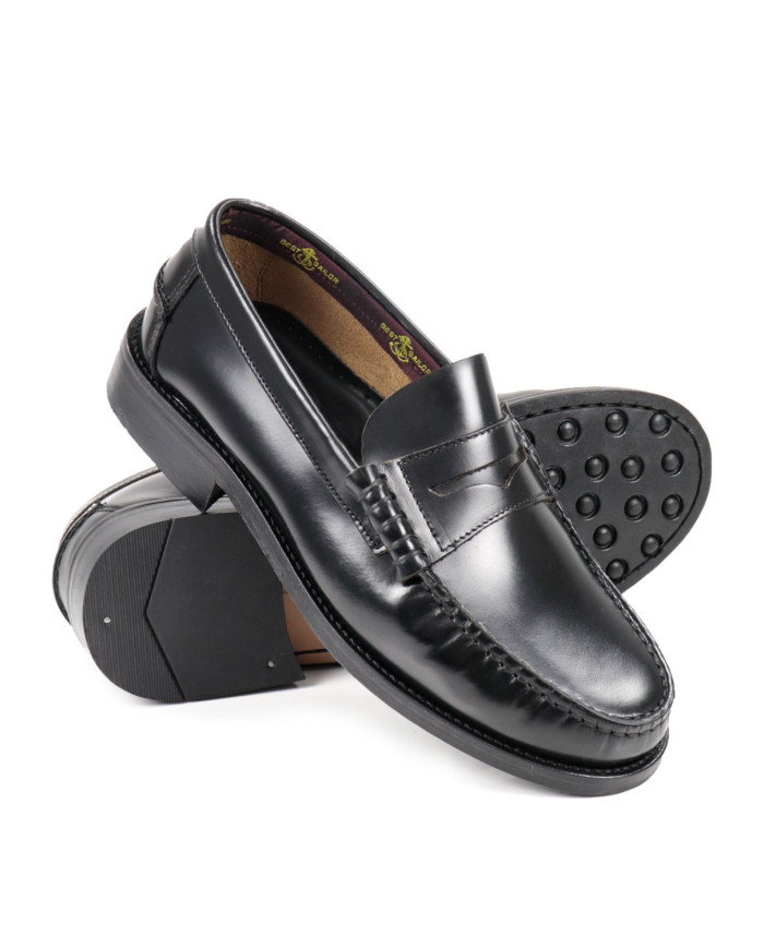 Mocassins de Homem em Preto