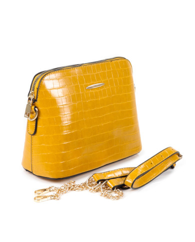 Women's Mustard with Chain Strap