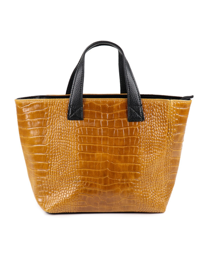 Bolsa de mujeres de camello en piel