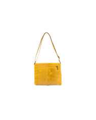 Women's Mustard Tiracolo in Skin