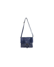 Blue Women's Bag Tiracolo en Skin
