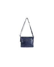 Blue Women's Bag Tiracolo en Skin
