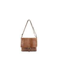 Mala Cognac de Mulher Tiracolo em Pele