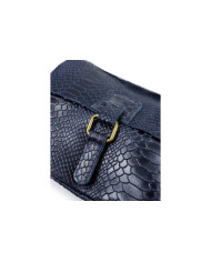 Blue Women's Bag Tiracolo in Skin