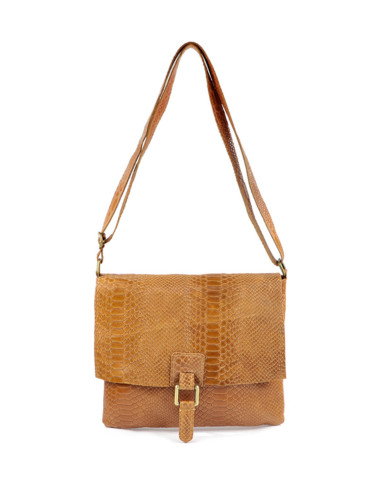 Women's Camel Tiracolo Bag in Skin