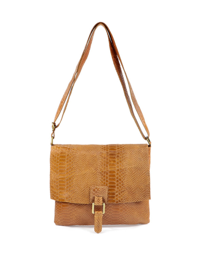 Mala Camel de Mulher Tiracolo em Pele