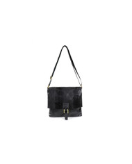 Black Women's Bag Tiracolo in Skin