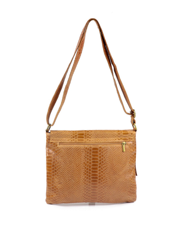 Women's Camel Tiracolo Bag in Skin