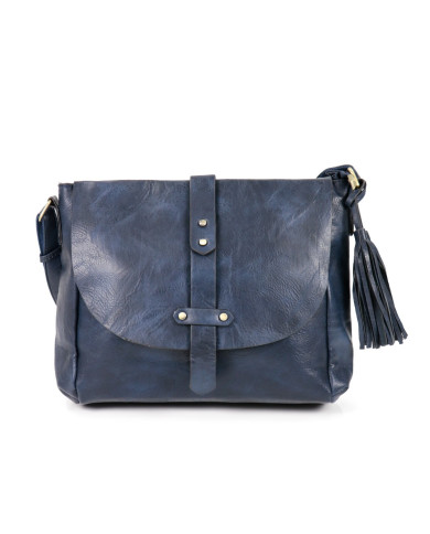 Women's Bag in Blue Tiracolo