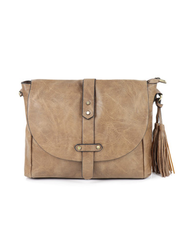 Women's Bag Taupe Tiracolo