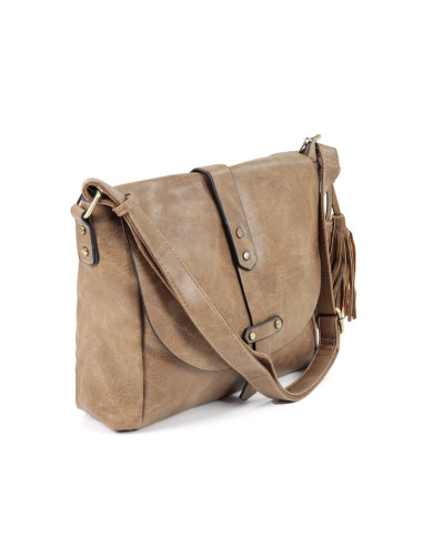 Bolsa de mujeres Taupe Tiracolo