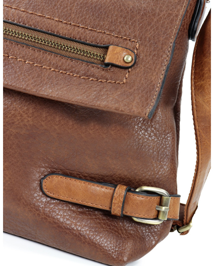 Mala Feminina Camel de Alça Ajustável